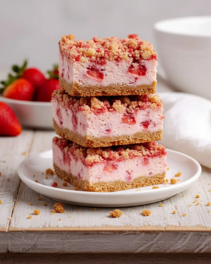 Strawberry Cheesecake Bars 3