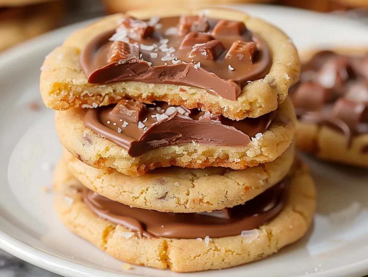 Homemade Twix Cookies