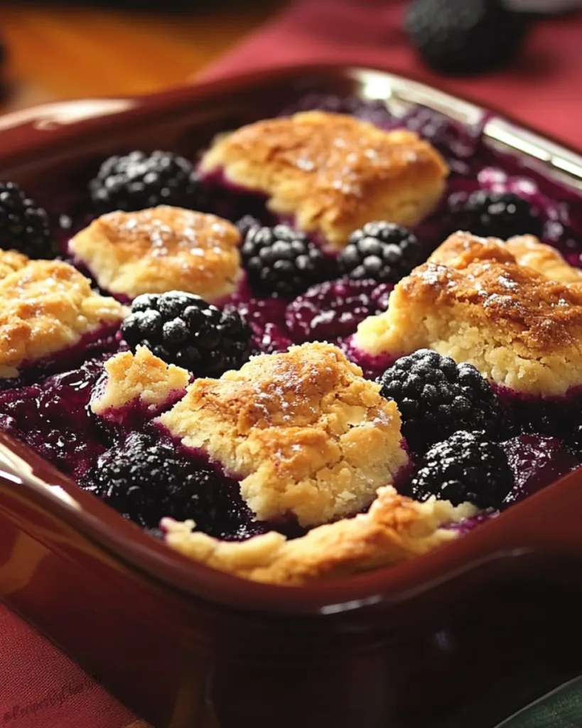 Blackberry Cobbler 2