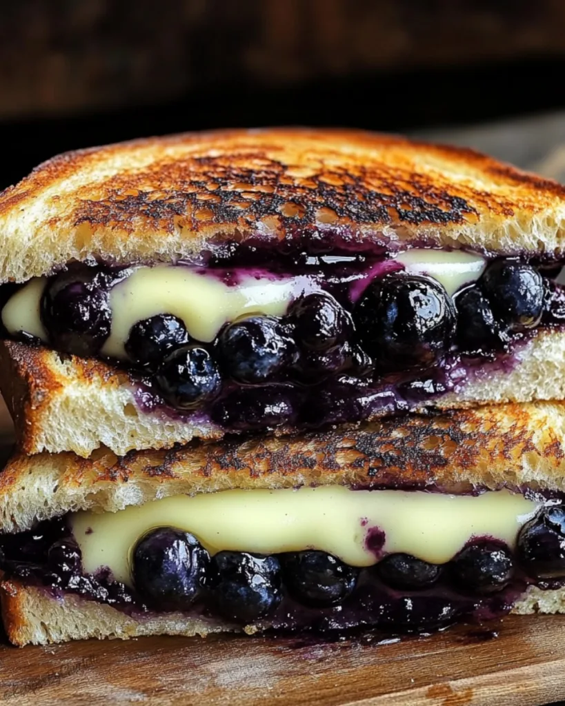 Blueberry Brie Grilled Cheese 1