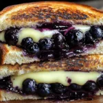 Blueberry Brie Grilled Cheese Recipe