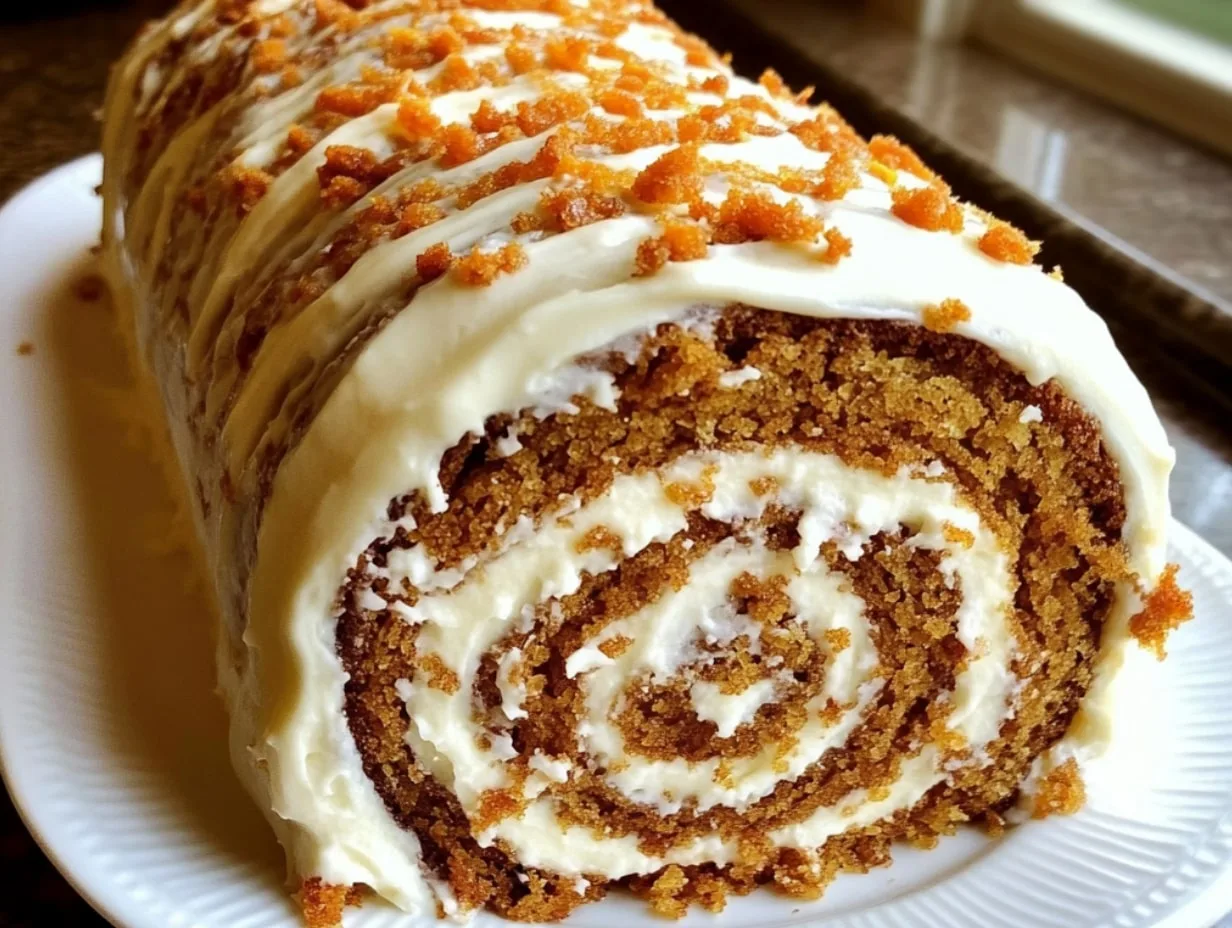 Carrot Cake Roll