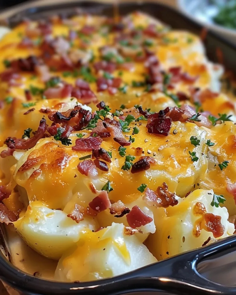 Chicken Bacon Ranch Potato Bake 2