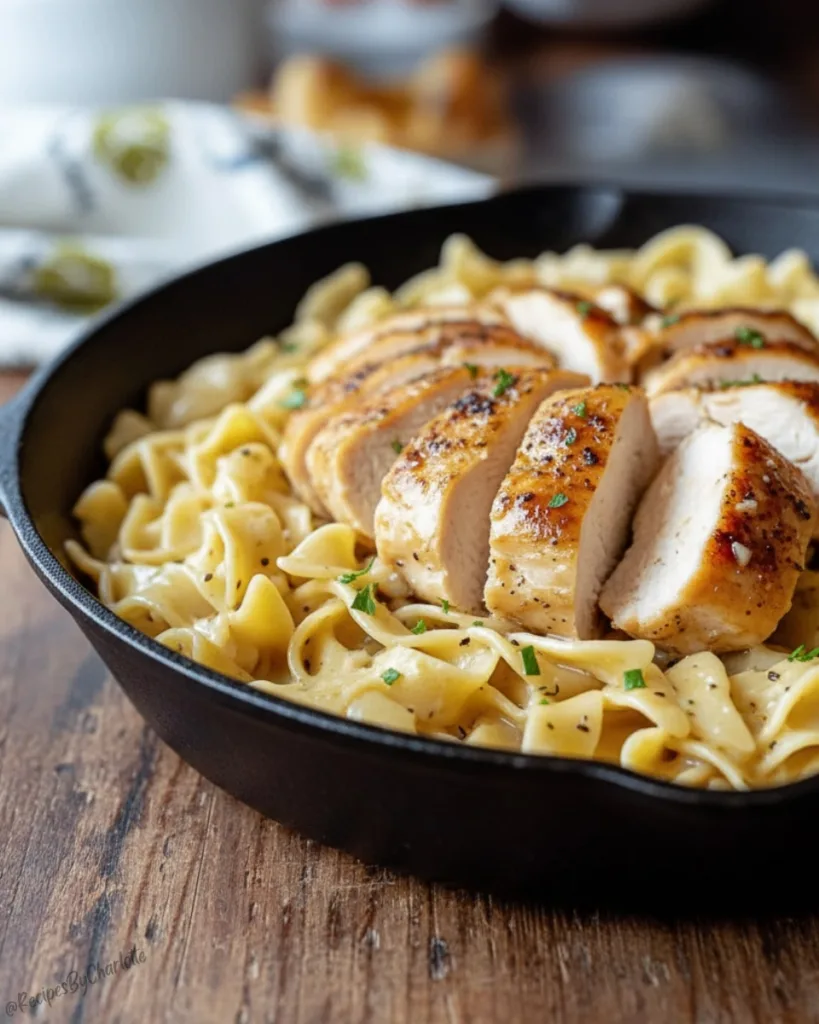 Chicken with Buttered Noodles 4