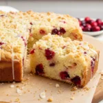 Cranberry Orange Coffee Cake Recipe