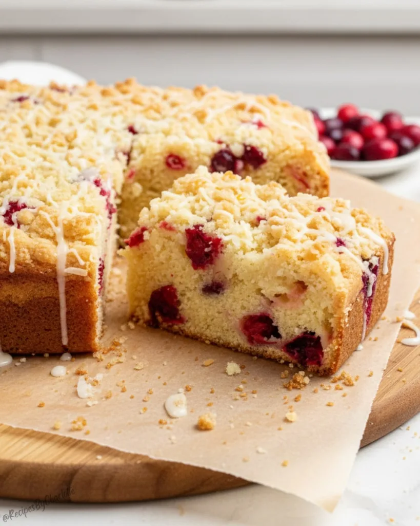 Cranberry Orange Coffee Cake 3