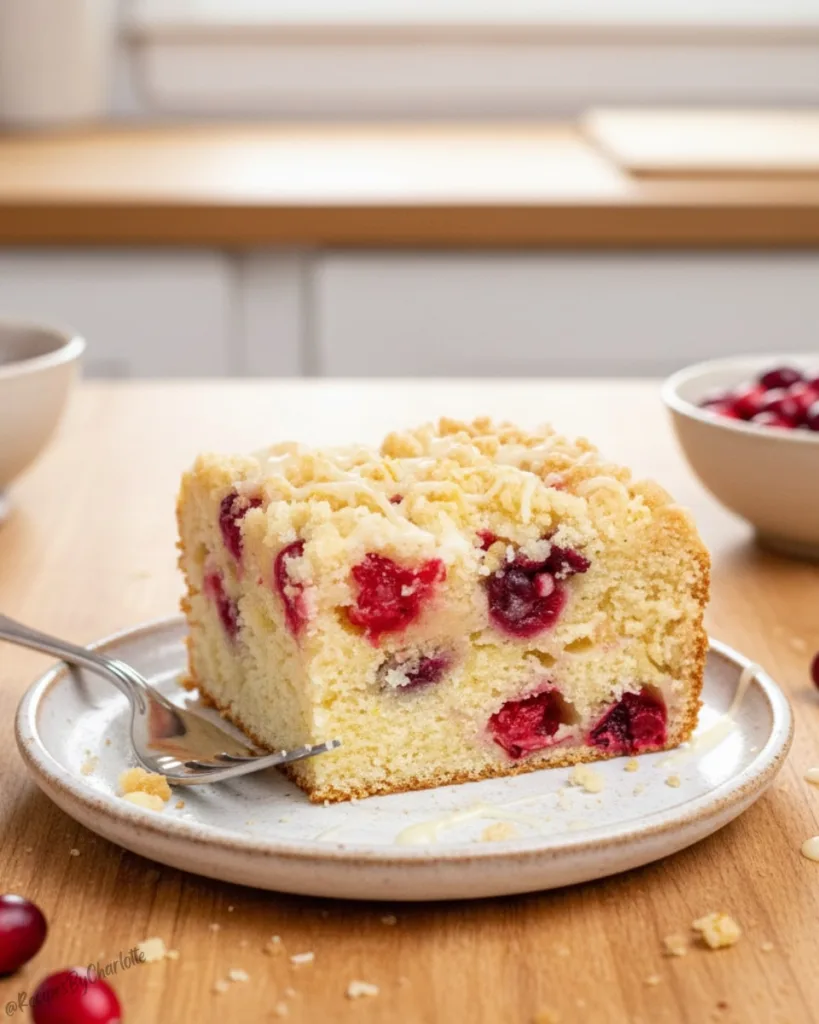 Cranberry Orange Coffee Cake 4