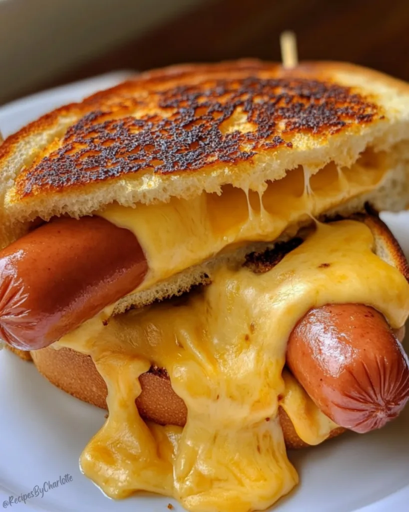 Grilled Cheese Hot Dogs 3