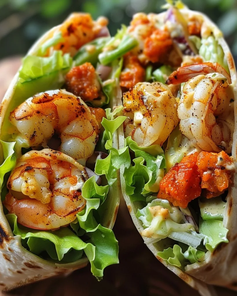 Grilled Shrimp Caesar Wraps 3
