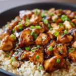 Honey BBQ Chicken and Rice Recipe