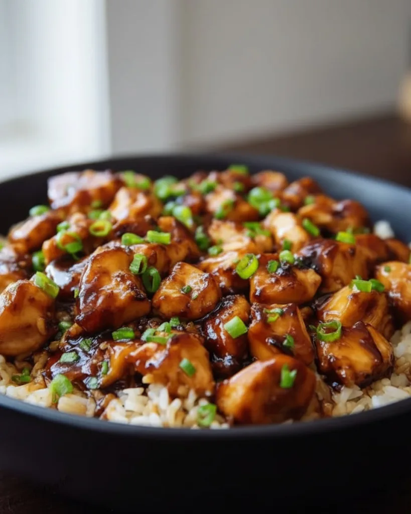 Honey BBQ Chicken and Rice 2