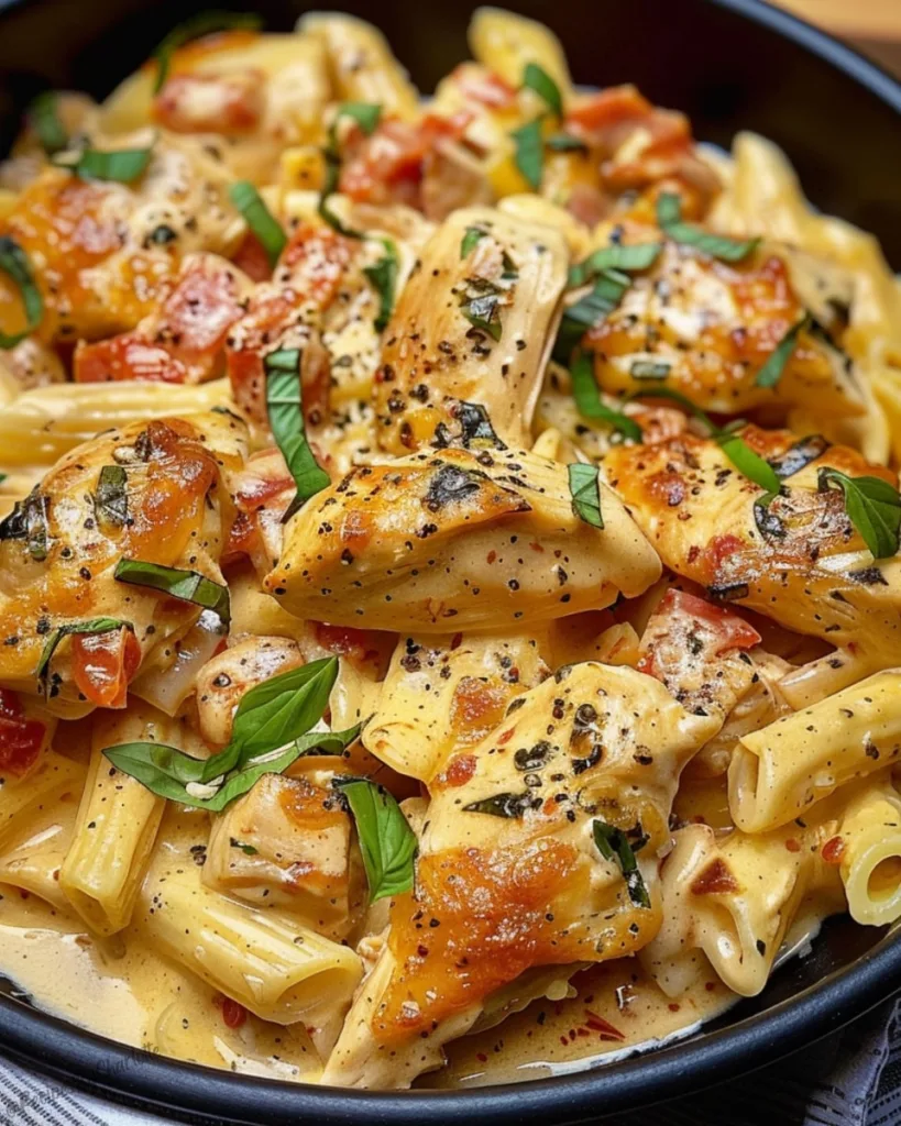 Italian Chicken Pasta 4