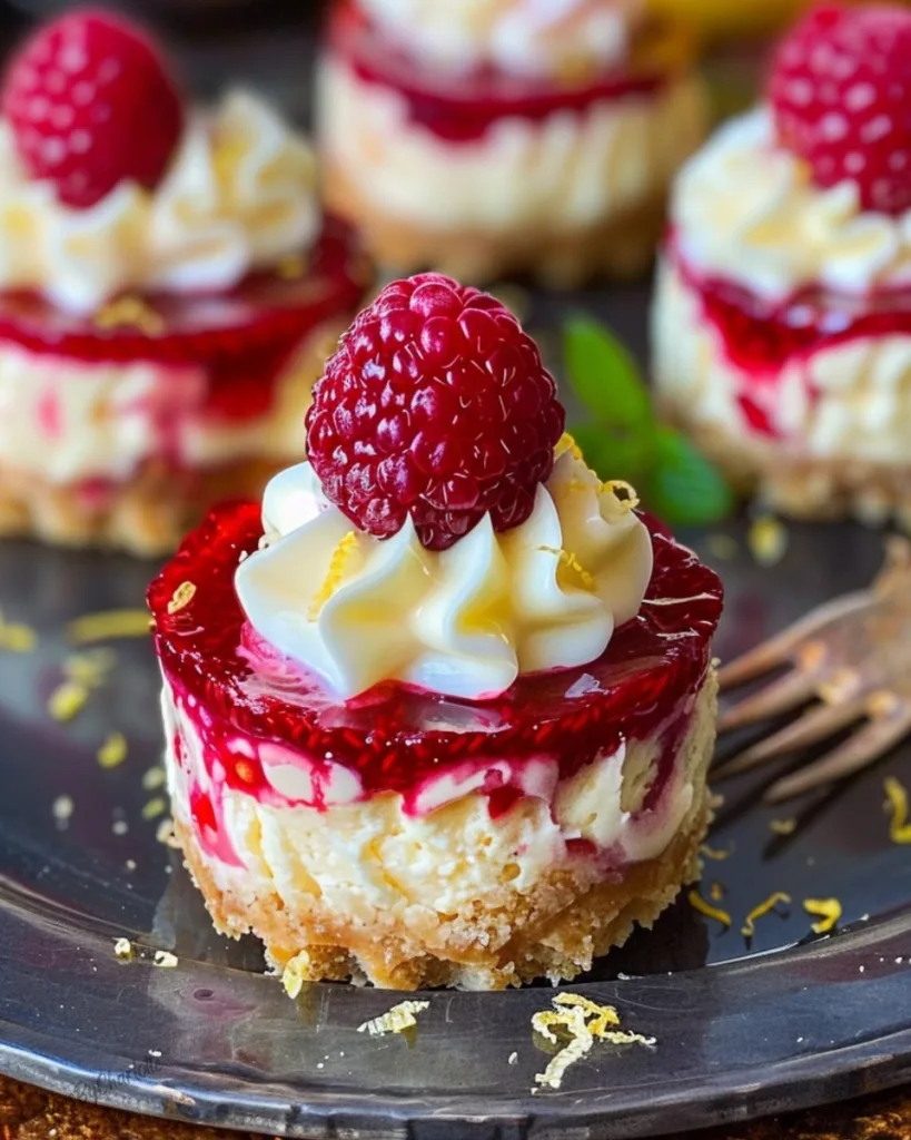 Lemon Raspberry Cheesecake 2