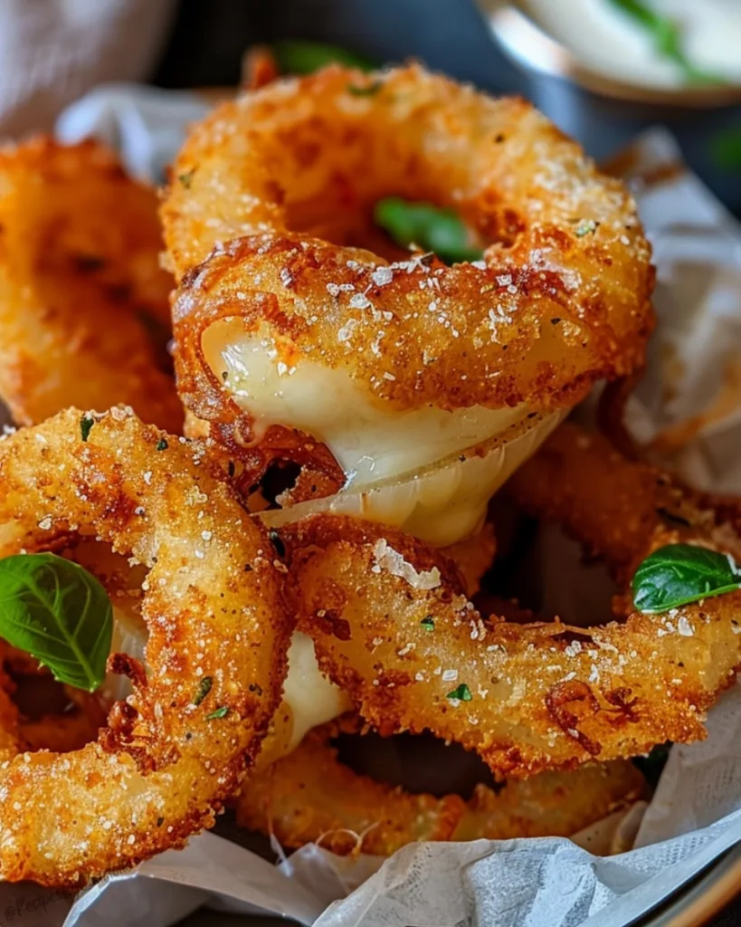 Mozzarella Onion Rings 1