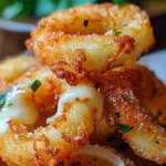 Mozzarella Onion Rings Recipe