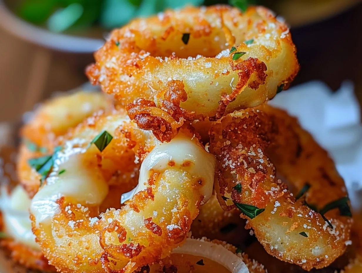Mozzarella Onion Rings