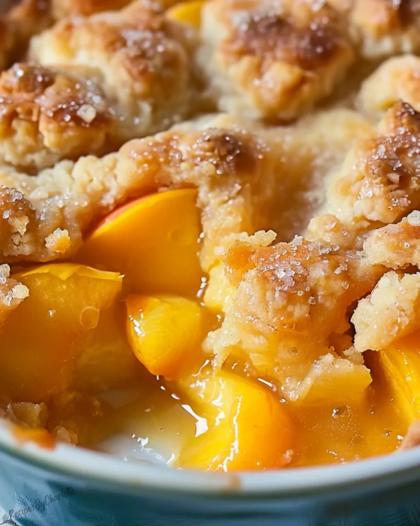 Peach Cobbler Recipe 2