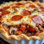 Pizza Casserole Pie Recipe
