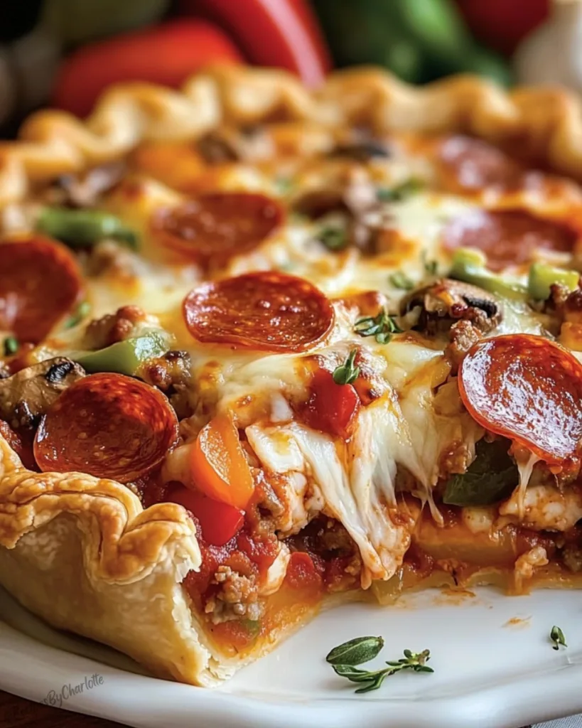 Pizza Casserole Pie 2