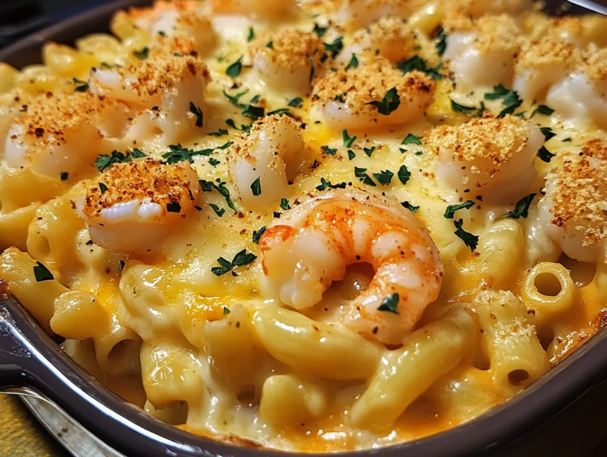 Seafood Mac and Cheese