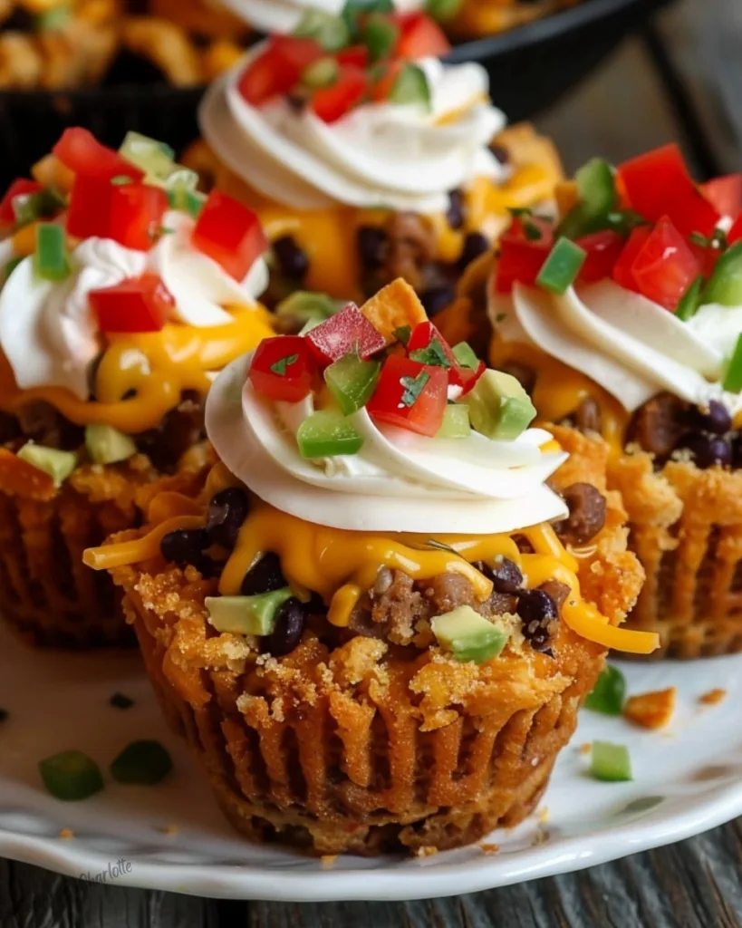 Taco Cupcakes 1