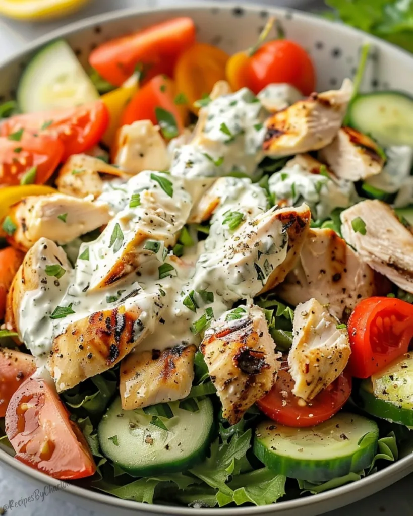 Tzatziki Chicken Salad 3