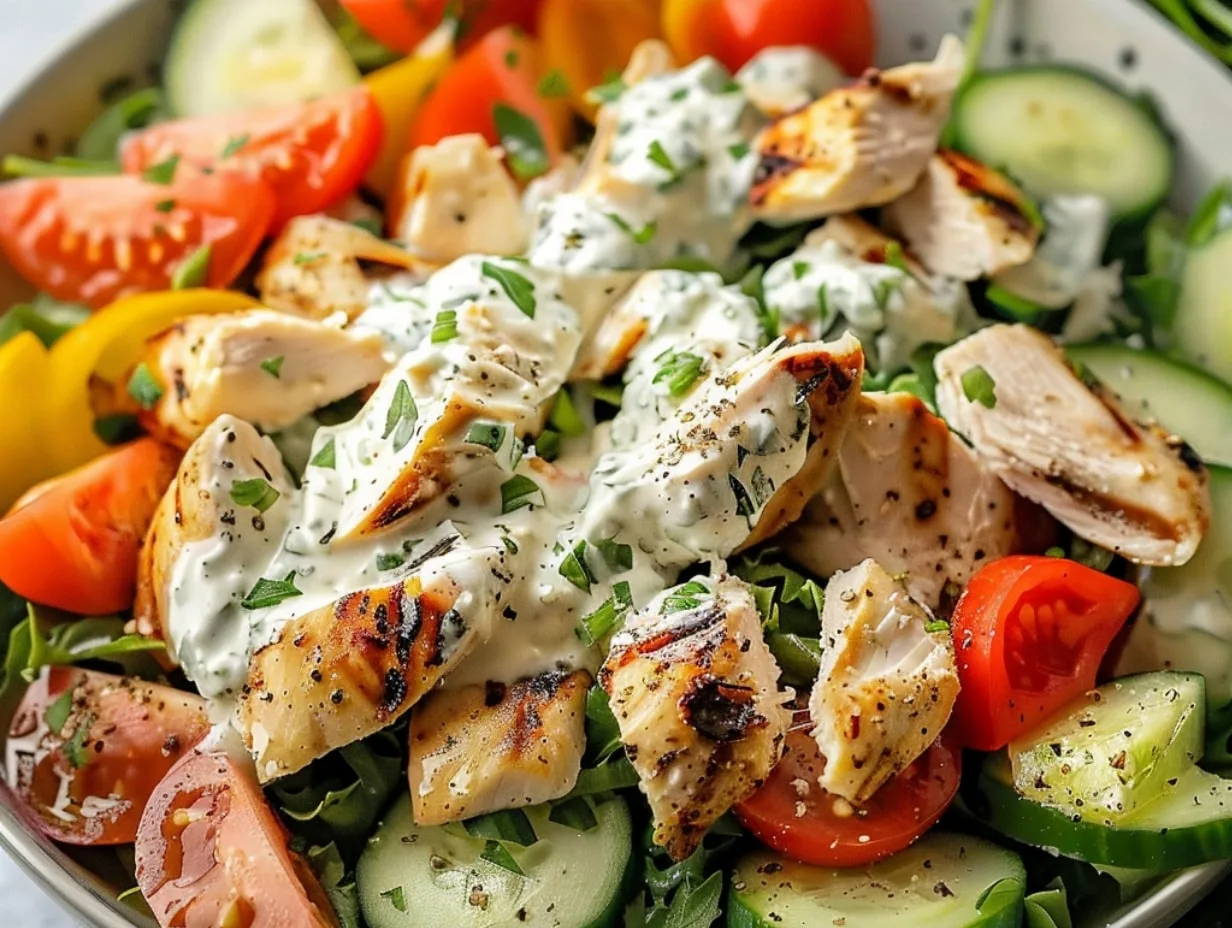 Tzatziki Chicken Salad