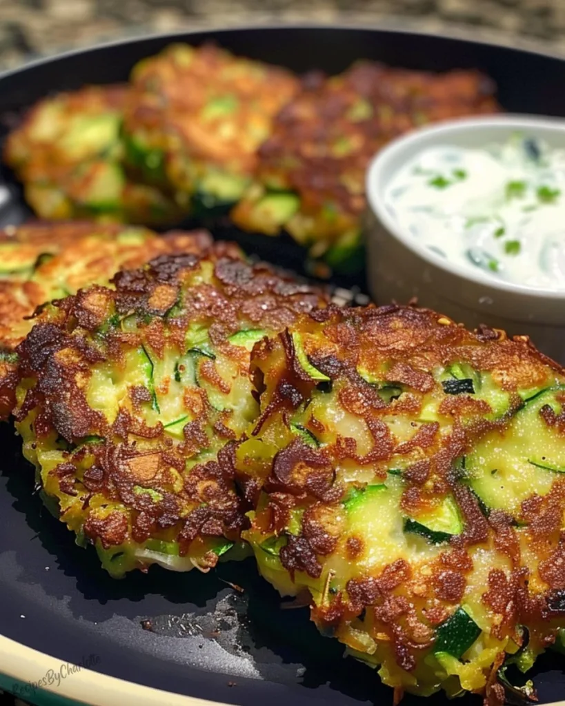 Zucchini Patties 4