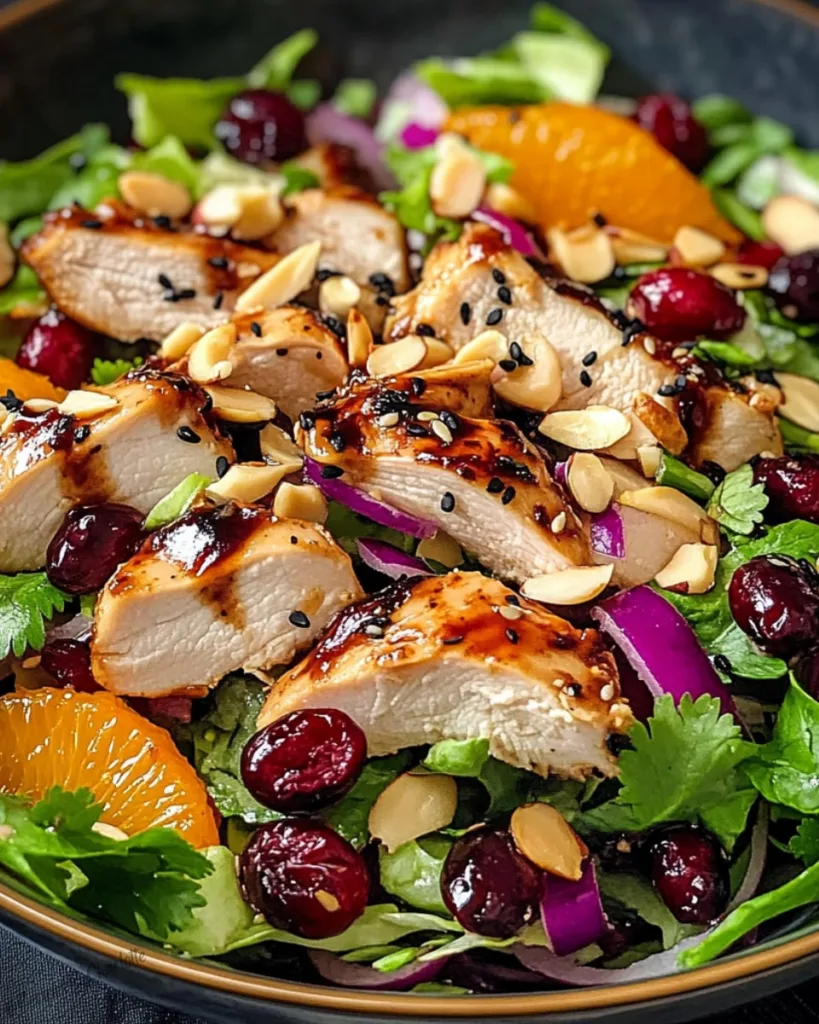 Asian Chicken Cranberry Salad 3