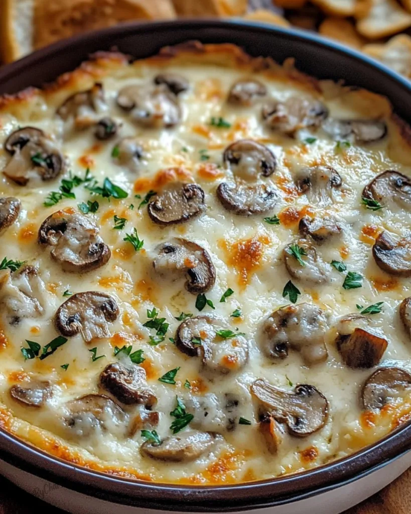 Stuffed Mushroom Dip 3