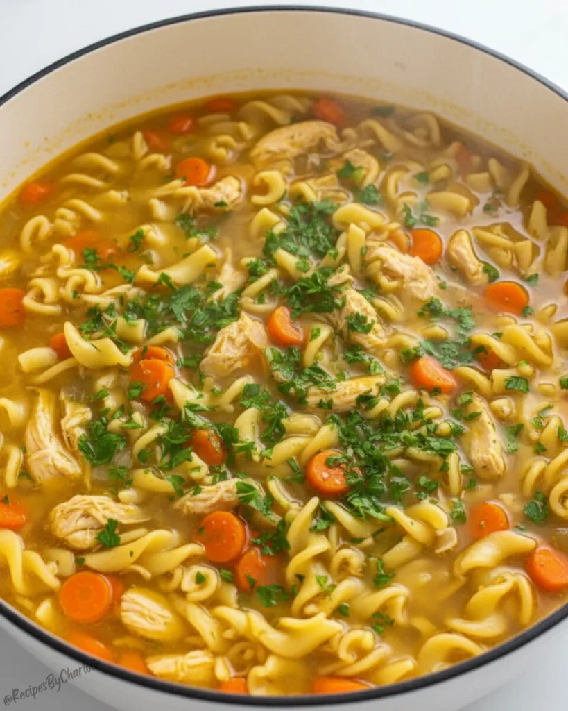Chicken Noodle Soup Recipe 3