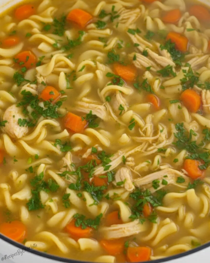 Chicken Noodle Soup Recipe 4