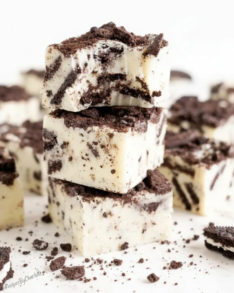 Cookies and Cream Fudge 1