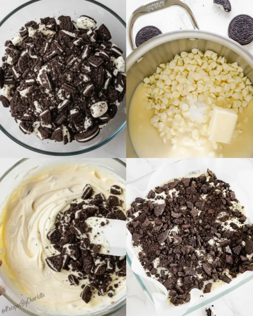 Cookies and Cream Fudge 3