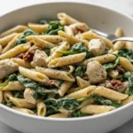 Creamy Chicken Pesto Pasta Recipe