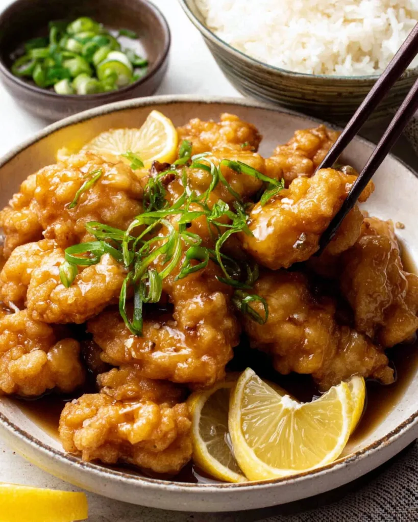 Chinese Lemon Chicken 1