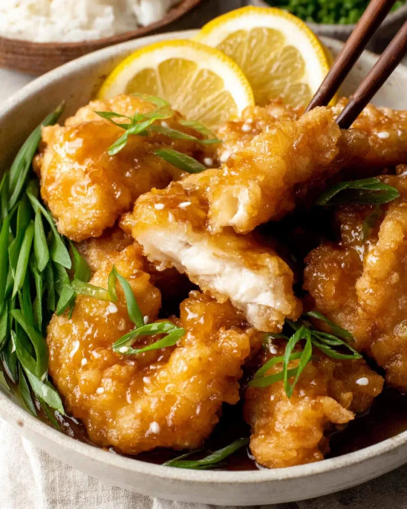 Chinese Lemon Chicken 4