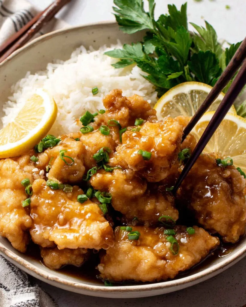 Chinese Lemon Chicken 7