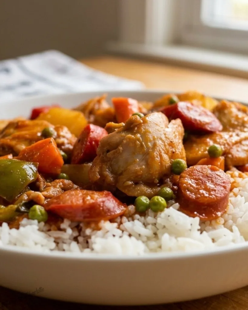 Chicken Afritada 1