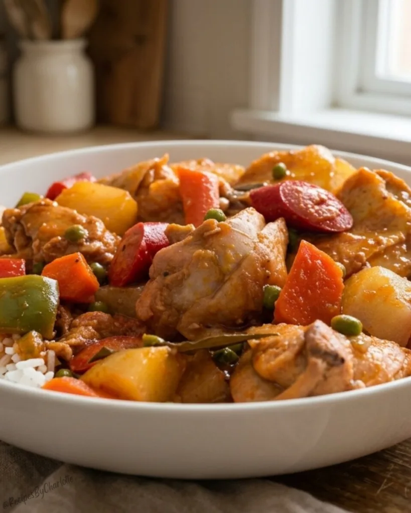 Chicken Afritada 3