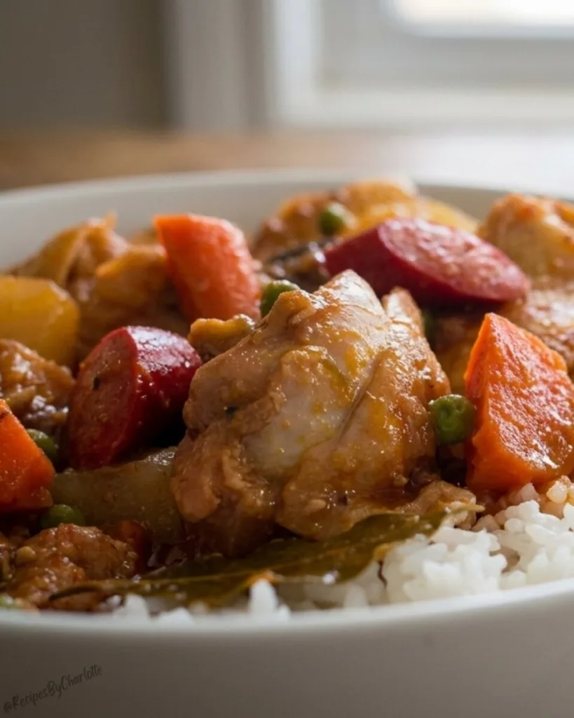 Chicken Afritada 4