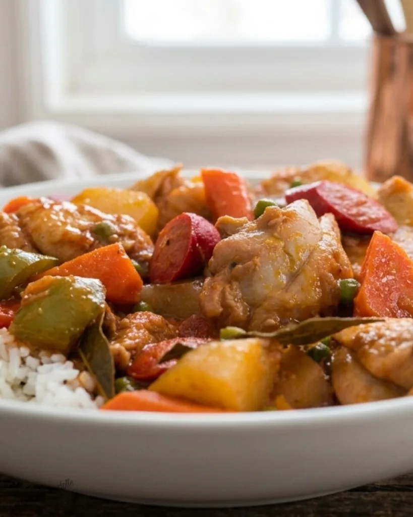 Chicken Afritada 6