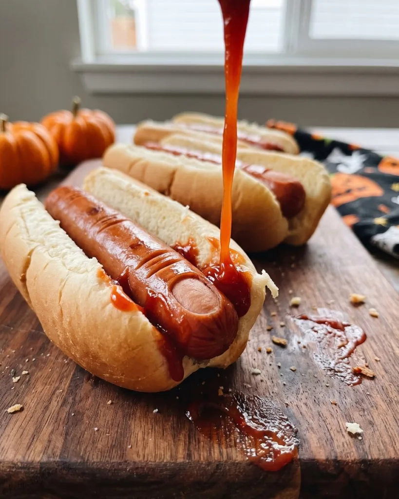 Halloween Hot Dog Fingers 7