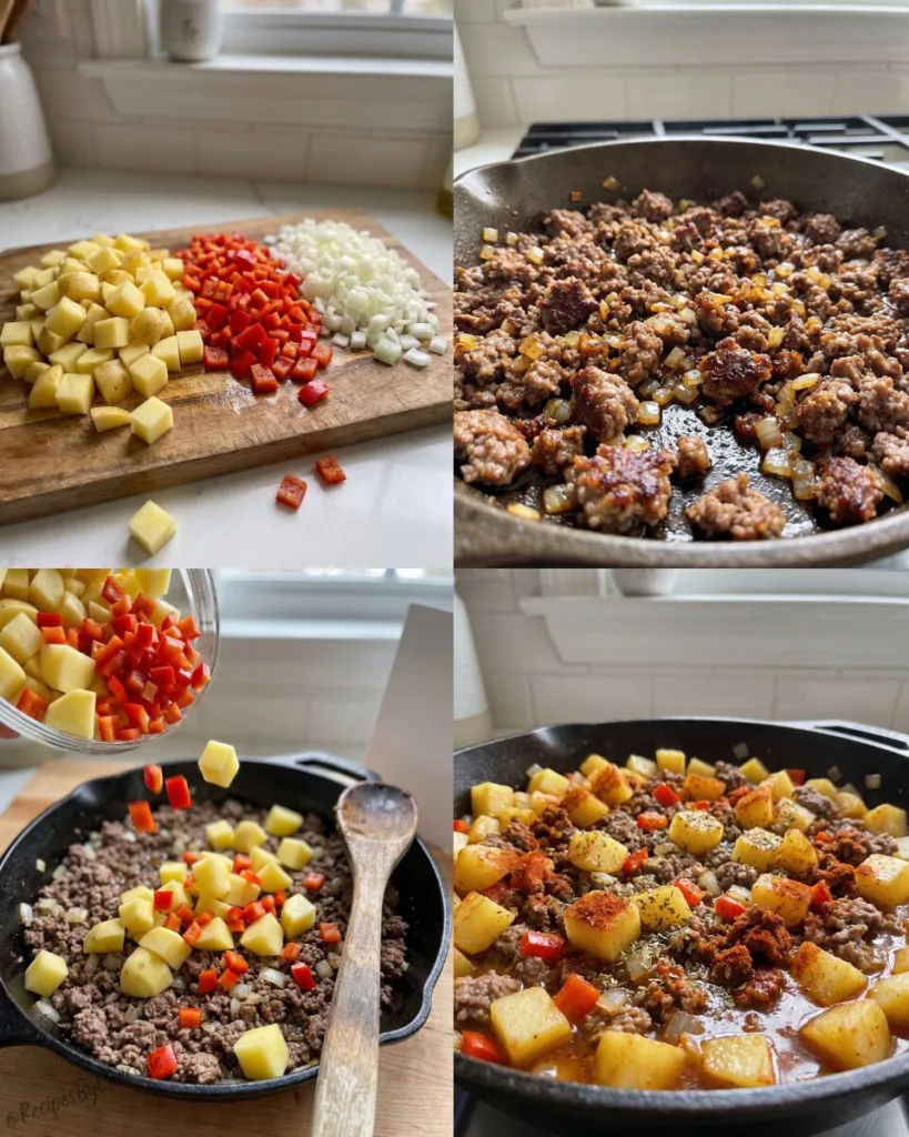 Ground Beef and Potatoes 3