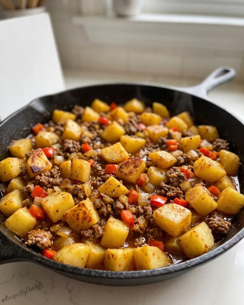 Ground Beef and Potatoes 4