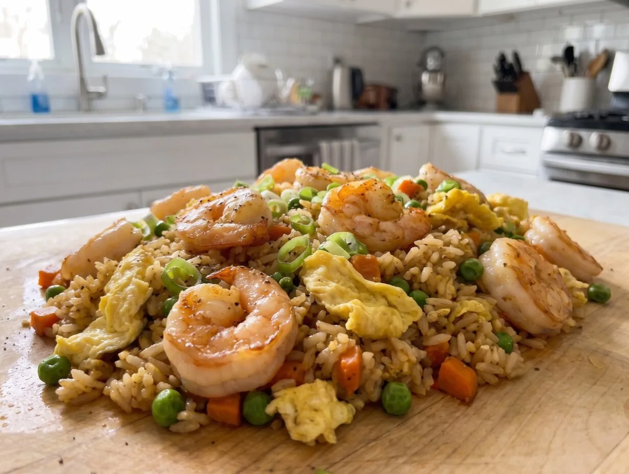 Homemade Shrimp Fried Rice Recipe