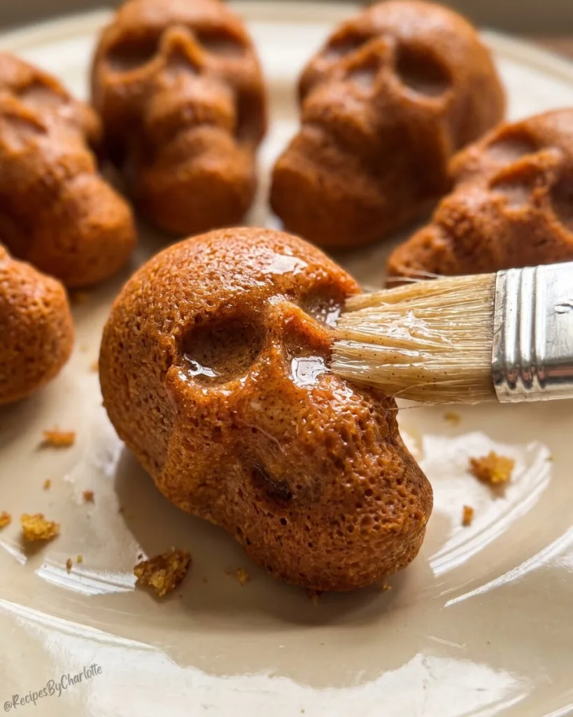 Skeleton Halloween Cornbread 5